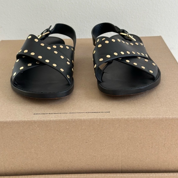 Madewell The Tuley Crossover Sandal in True Black, Size 7.5 - Picture 7 of 12